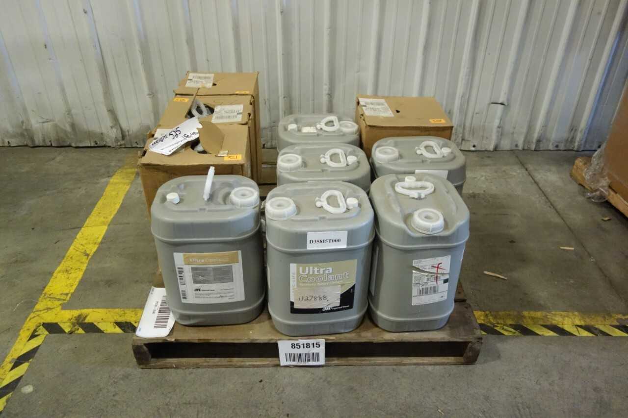 PALLET OF INGERSOLL RAND ULTRA COOLANT - AIR COMPRESSORS PALLET OF INGERSOLL RAND ULTRA COOLANT - AIR COMPRESSORS