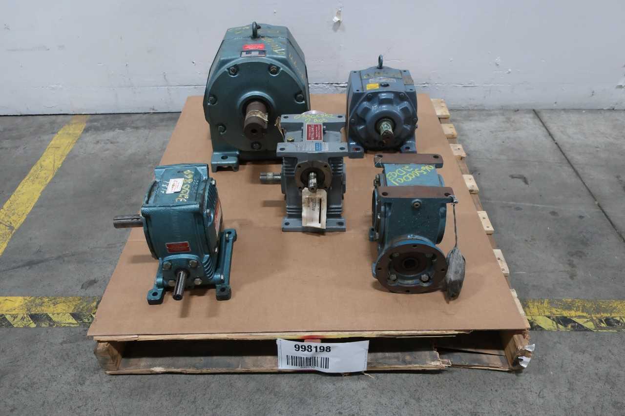 PALLET OF ASSORTED GEAR REDUCERS - GEAR REDUCERS