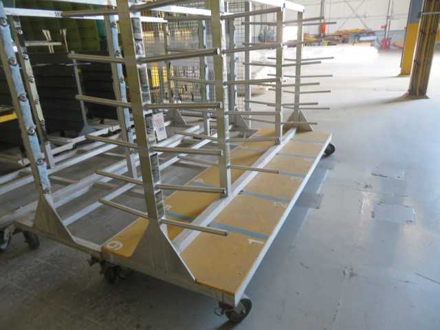 Aluminum Parts Storage Racks on Wheels - MISCELLANEOUS