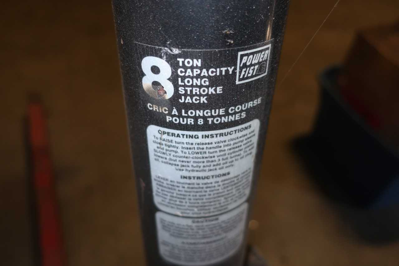 POWERFIST 8TON LONG STROKE ENGINE HOIST - LIFTING EQUIPMENT