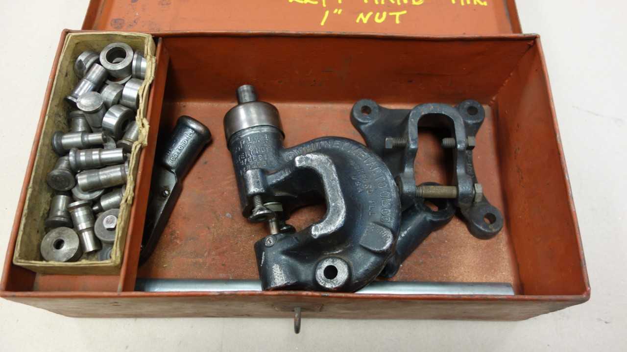 WHITNEY JENSEN 119-7 HAND PUNCH KIT - ELECTRIC POWER TOOLS