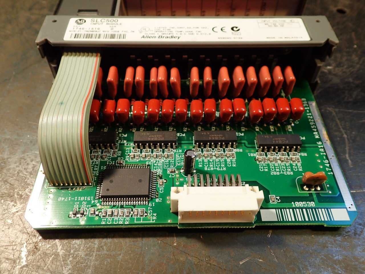 Allen Bradley SLC-500 1746-IA16 Ser D Input Module: 1746-1A16, 115 VAC - AUTOMATION & CONTROLS