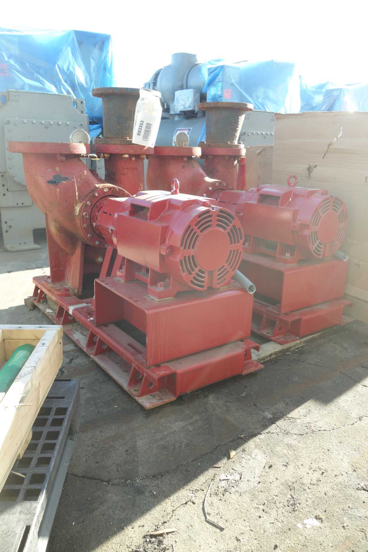 LOT OF 2 BELL & GOSSETT VSX-VSC 9 CENTRIFUGAL PUMPS - CENTRIFUGAL PUMP