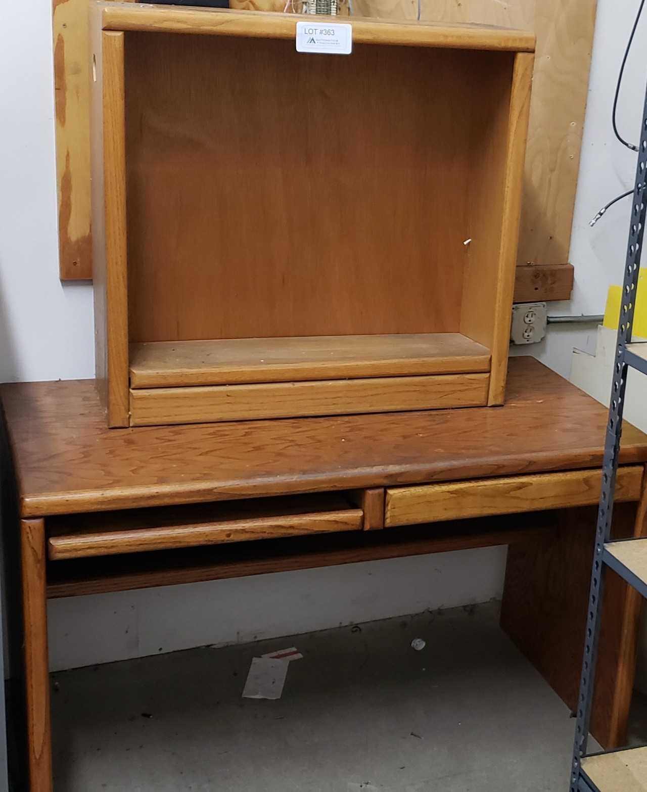 Desk and Bookcase - PLANT & FACILITY Desk and Bookcase - PLANT & FACILITY