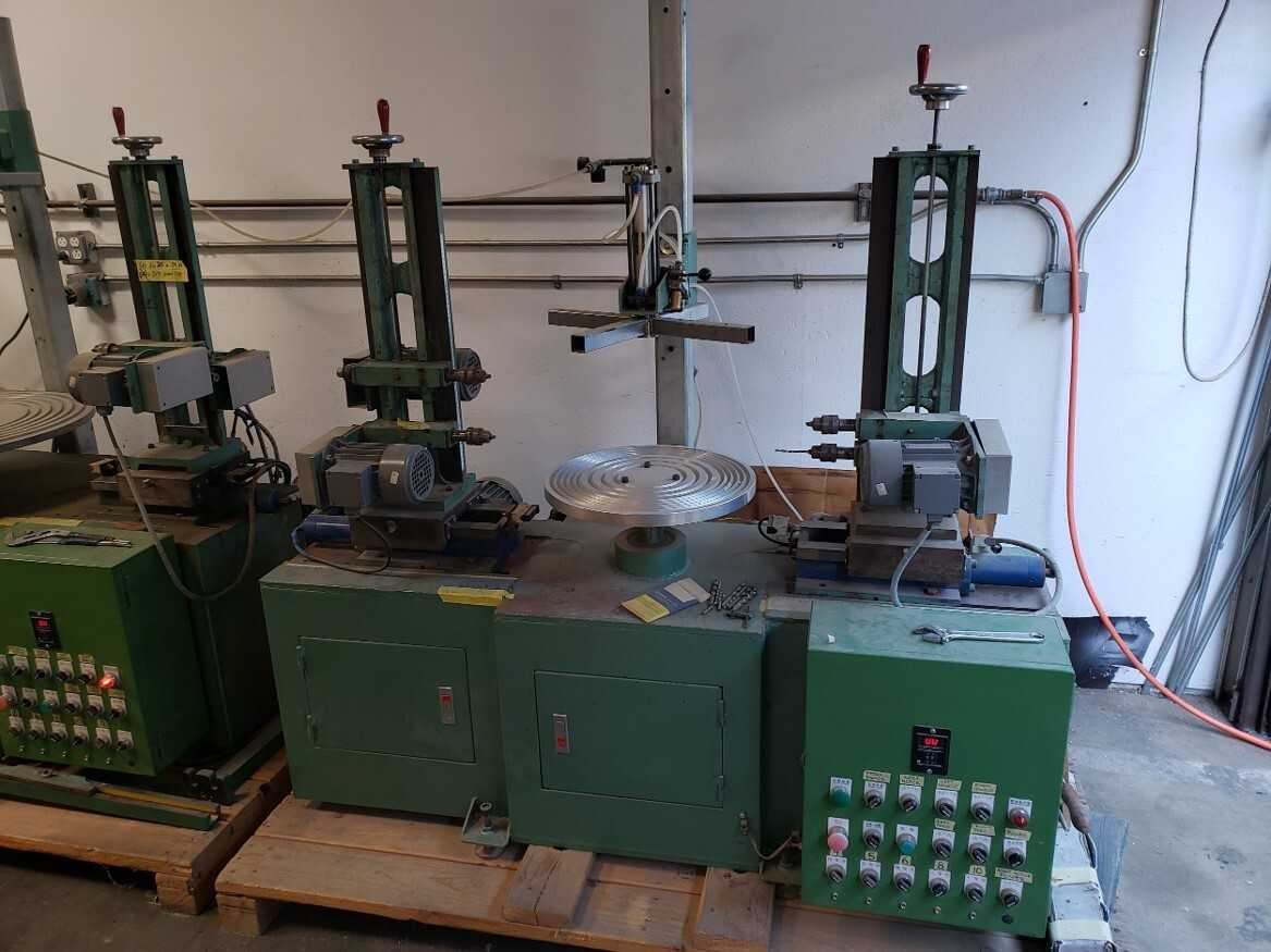 Semi Automatic Indexing Drilling Machine for 8" to 16" Diameter Cylinders - DRILLING MACHINES