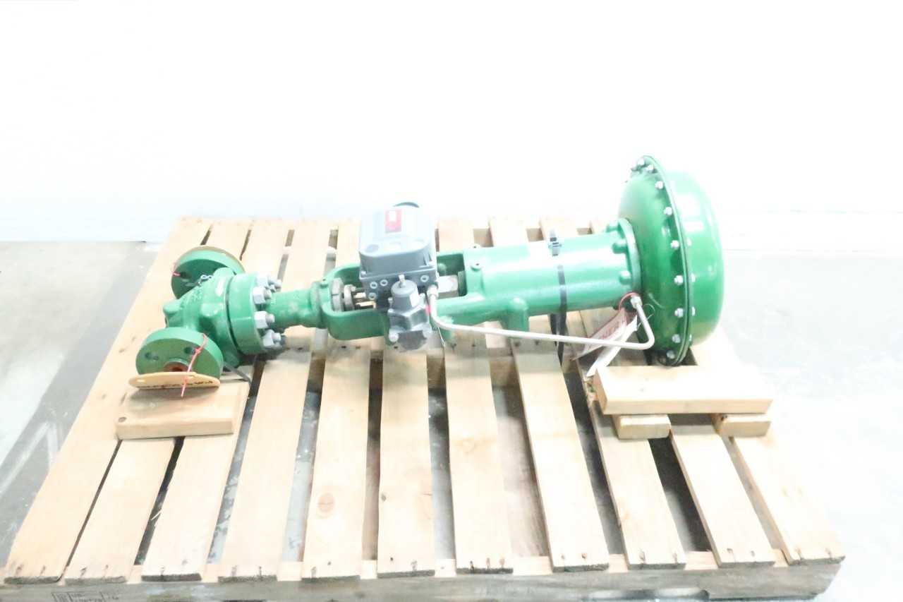 FISHER TYPE HPS PNEUMATIC STEEL FLANGED CONTROL VALVE 3/4IN 1500 - CONTROL VALVE