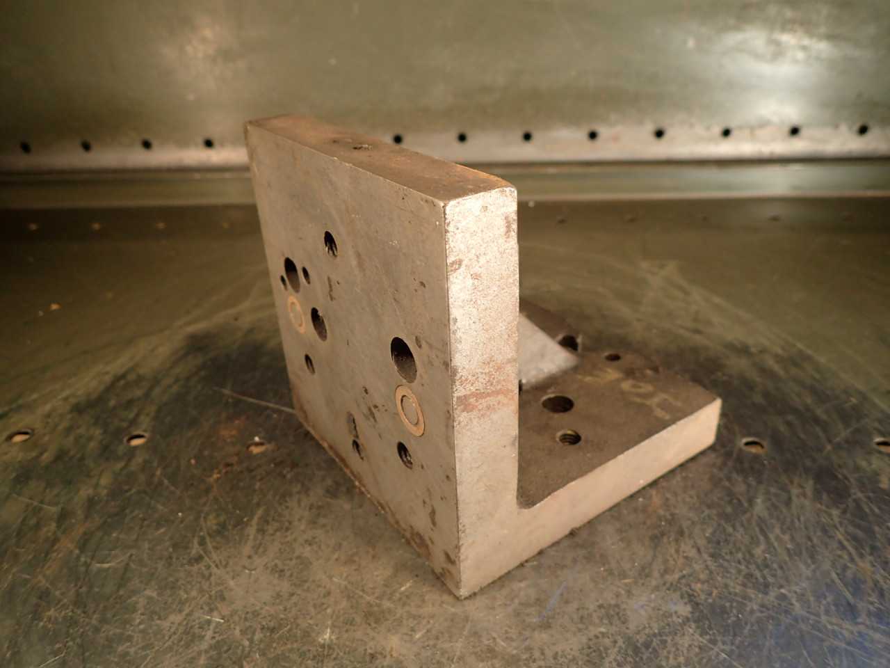 5" x 5" x 5" Right Angle Mill Milling Set-Up Fixture Plate - END MILLS