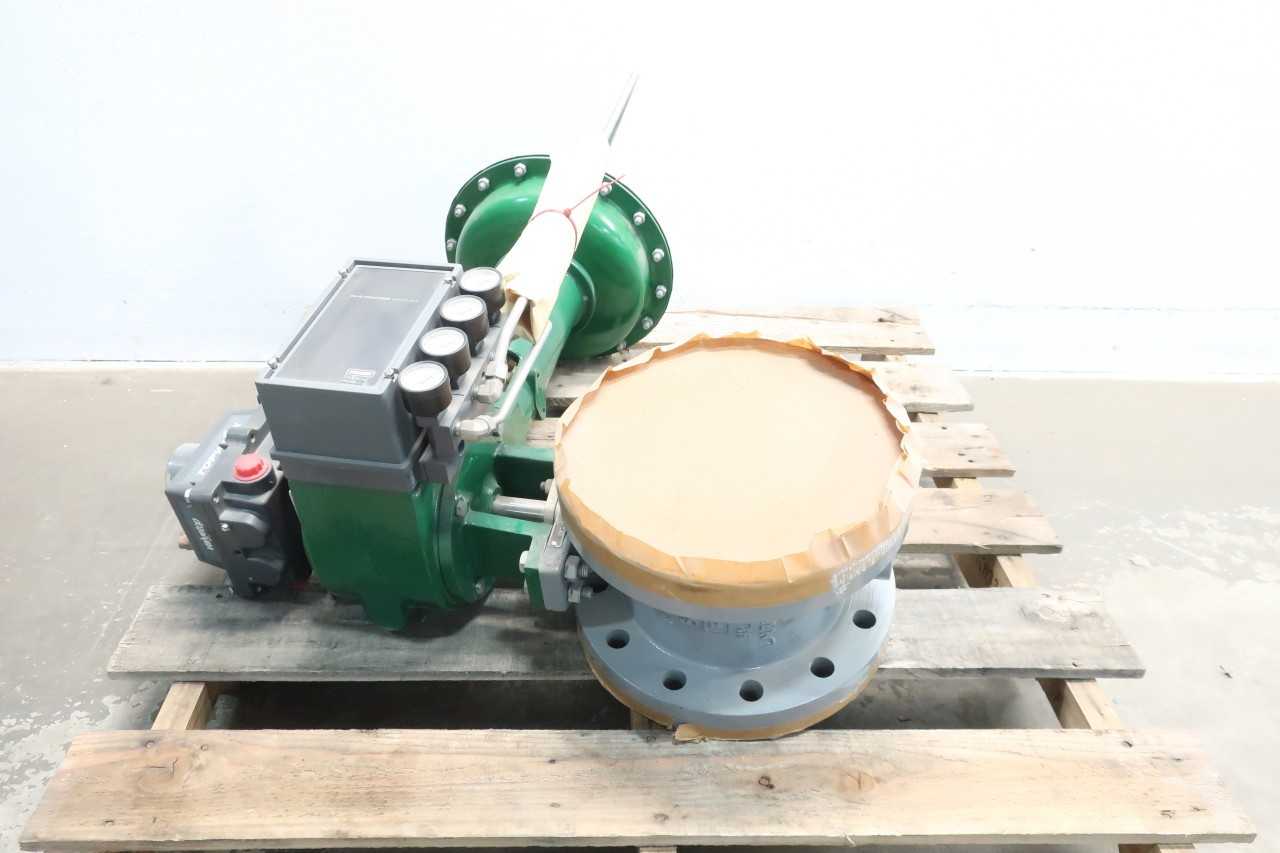 FISHER V300 V-BALL PNEUMATIC 1052 300 STEEL FLANGED 3610J 6IN CONTROL VALVE - CONTROL VALVE