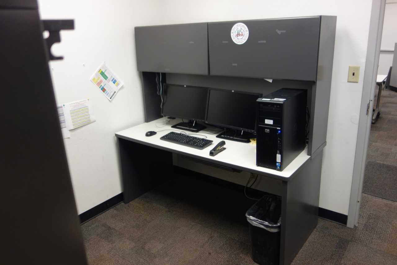 Lot of 2 Office Desks 30" x 5' - PLANT & FACILITY