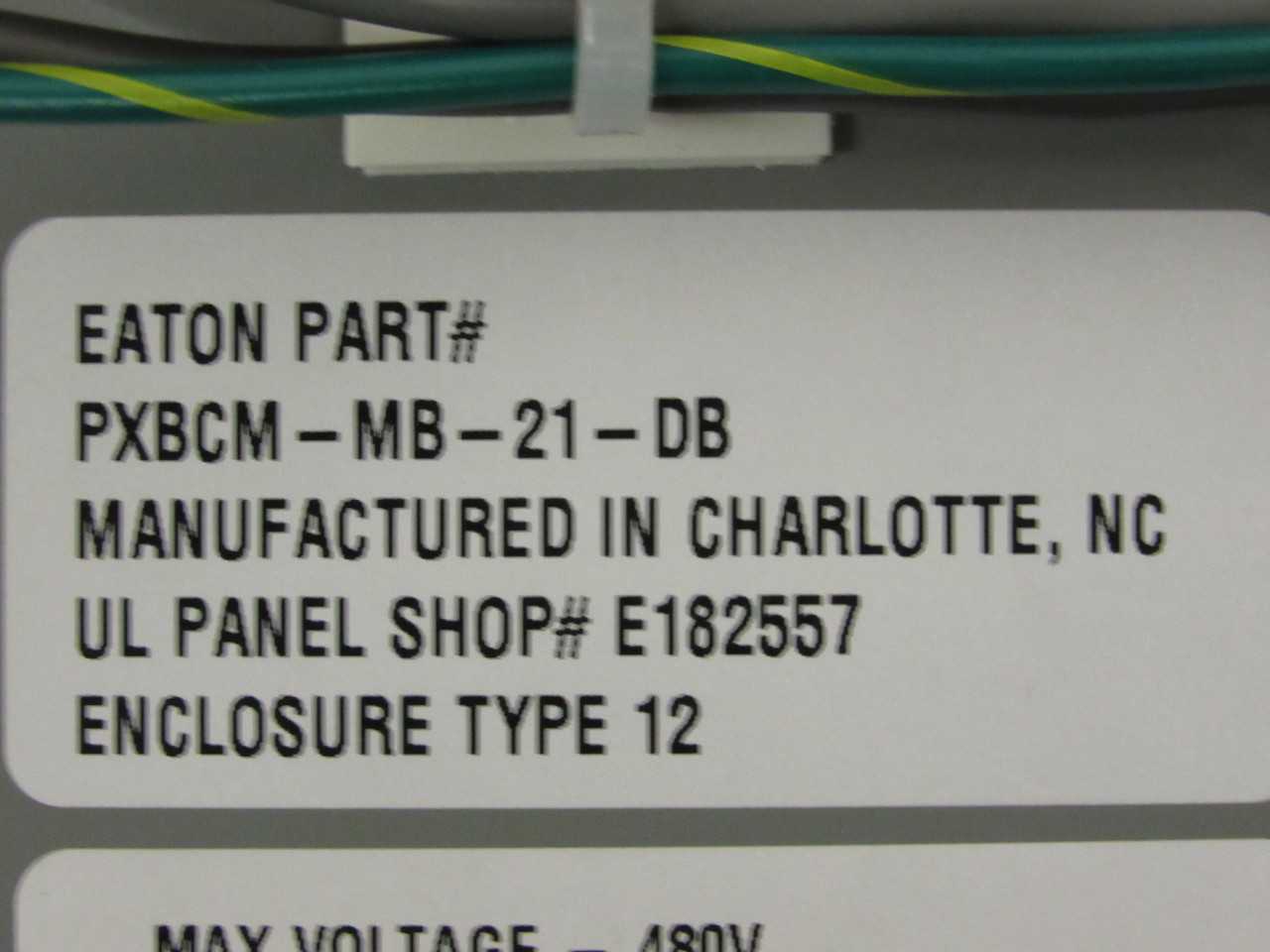 Quantity 1 of Eaton PXBCM-MB-21-DB Meter Enclosed 333MA - ELECTRICAL COMPONENTS
