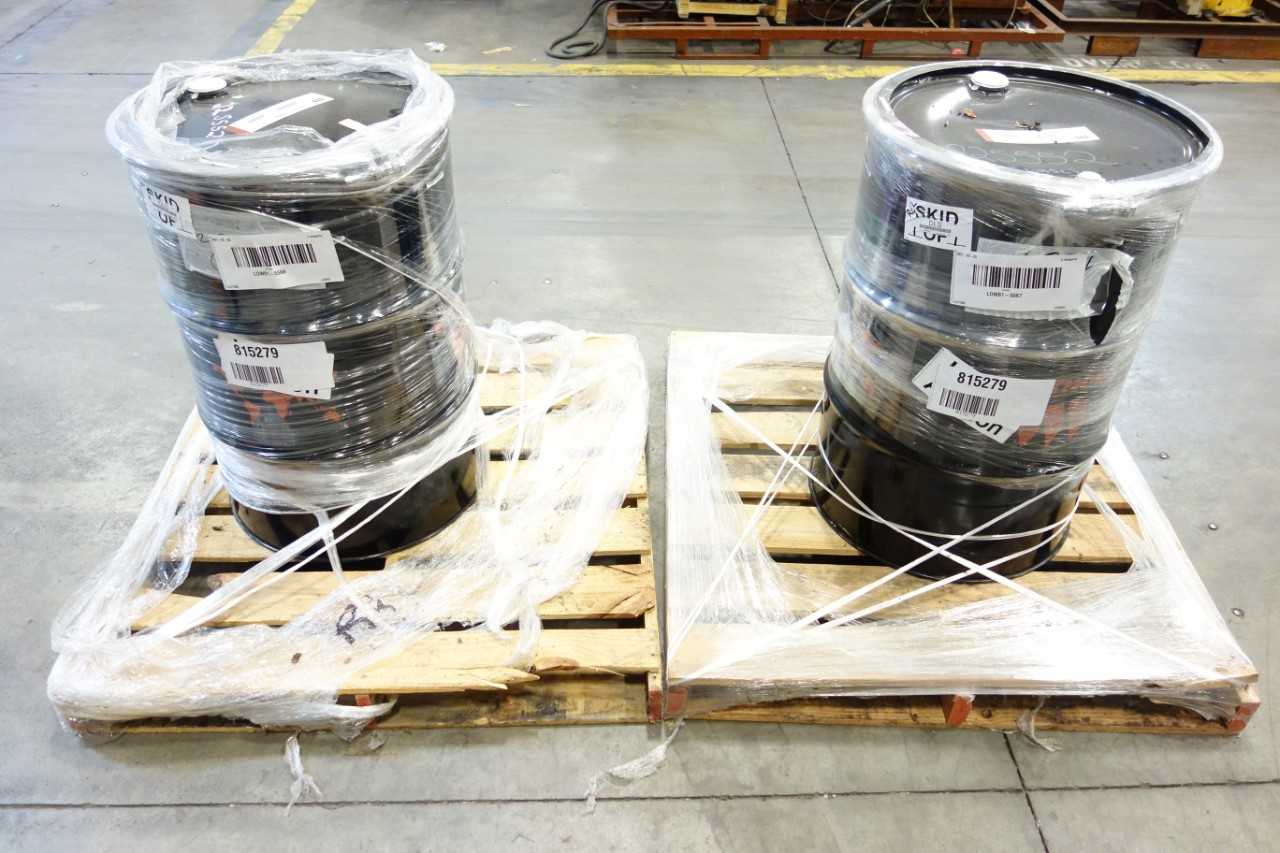 LOT OF TWO 55 GALLON DRUMS WHITMORE SURTAC 2000 LUBRICANT TCLP-SAFE - ELECTRIC POWER TOOLS
