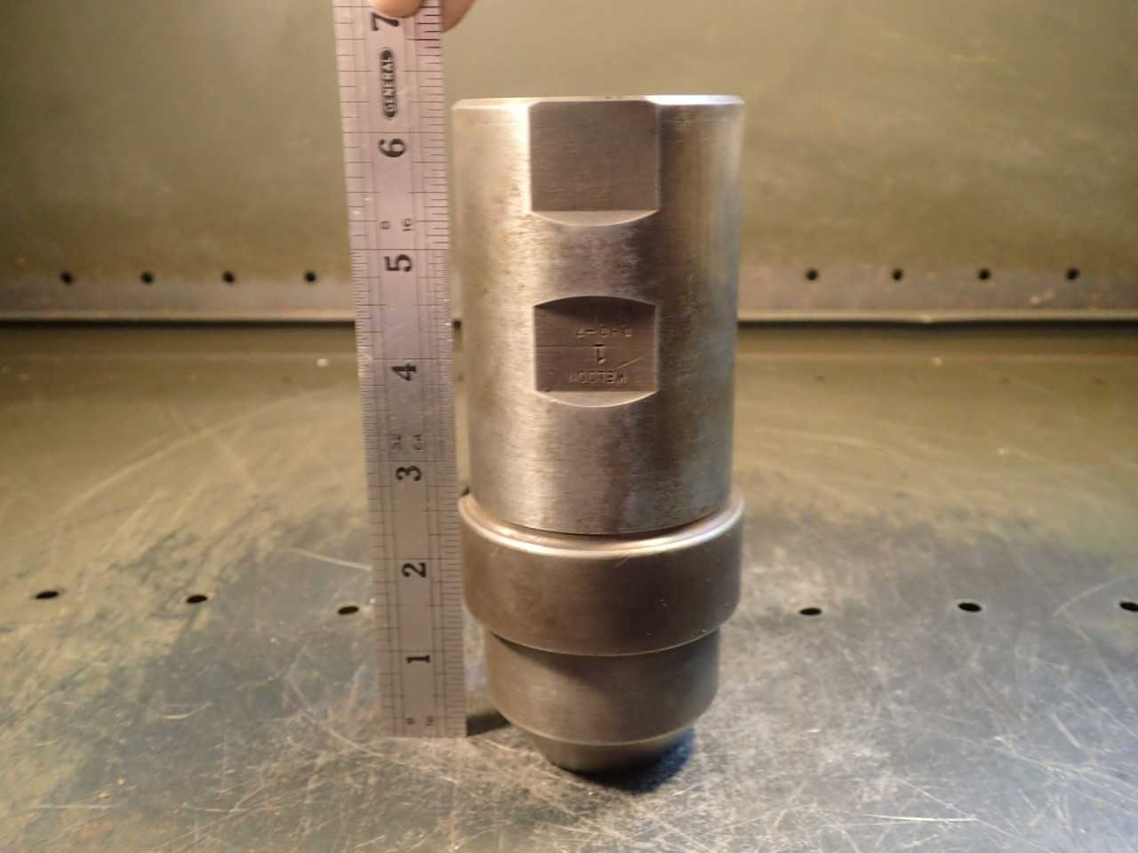 Weldon CHD-7 1" End Mill Tool Holder: 2-1/2" Straight Shank, USA - END MILLS