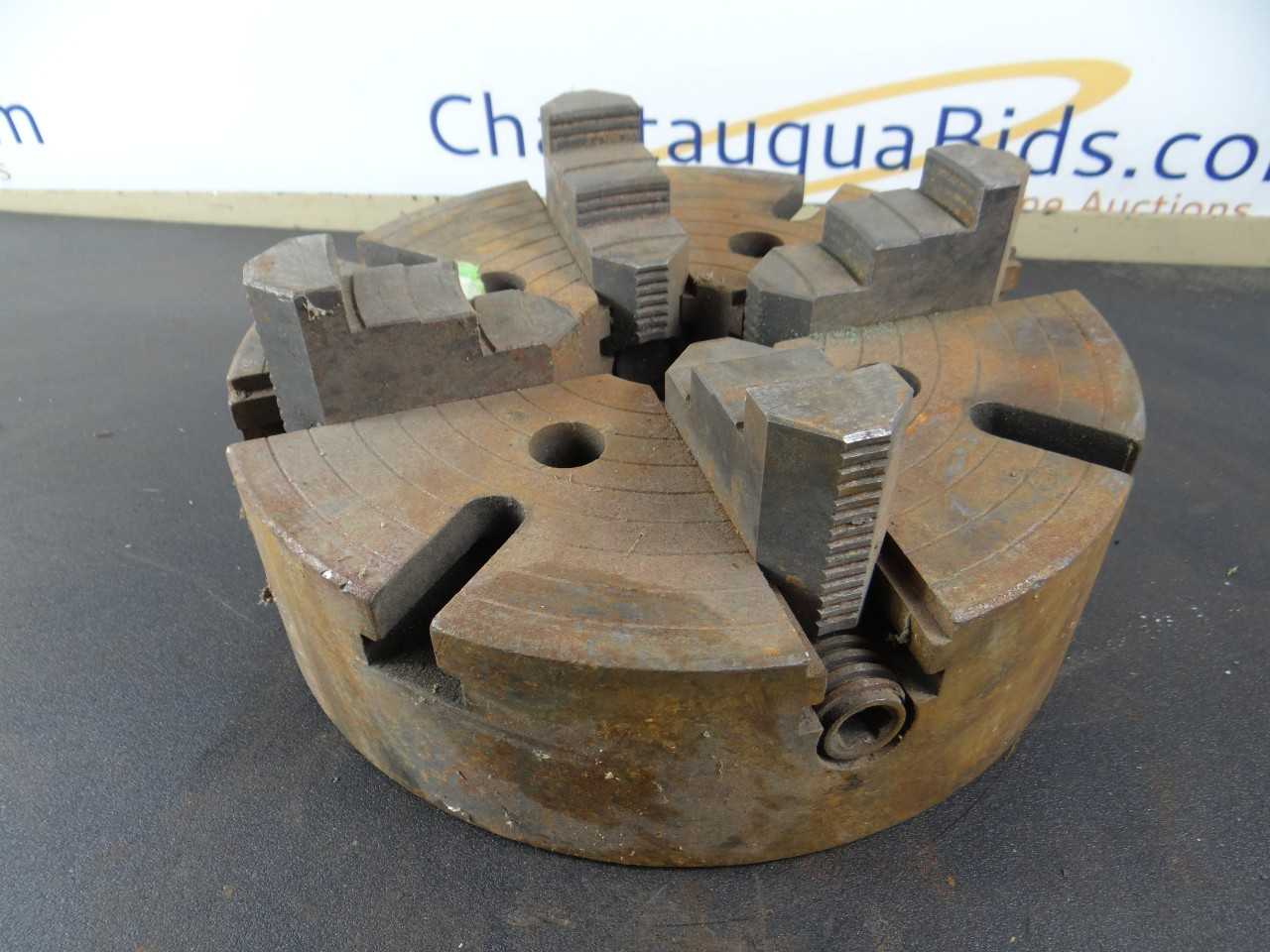 12 INCH LATHE CHUCK 4 JAW FLAT BACK - MISCELLANEOUS