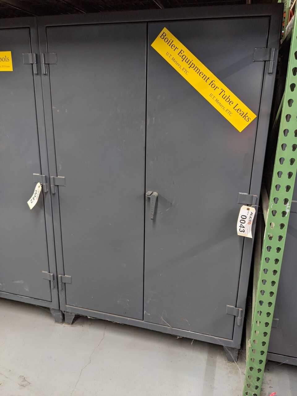 Stronghold cabinet without contents - PLANT & FACILITY EQUIPMENT