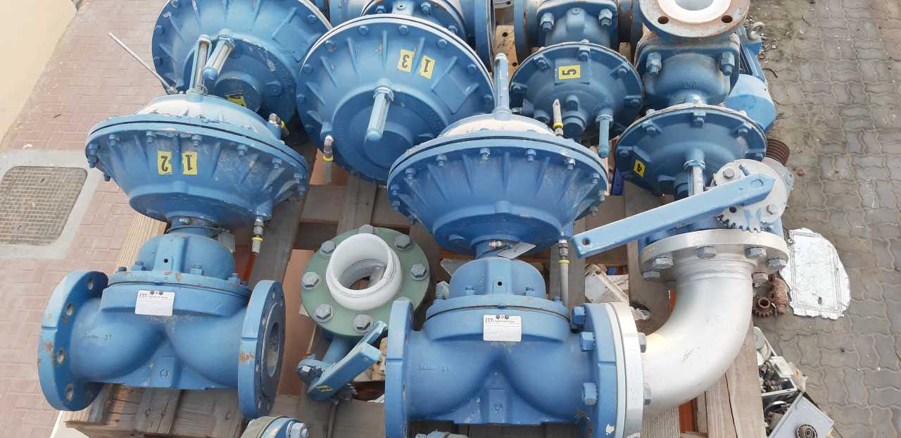 1 pallet of used valves - VALVES