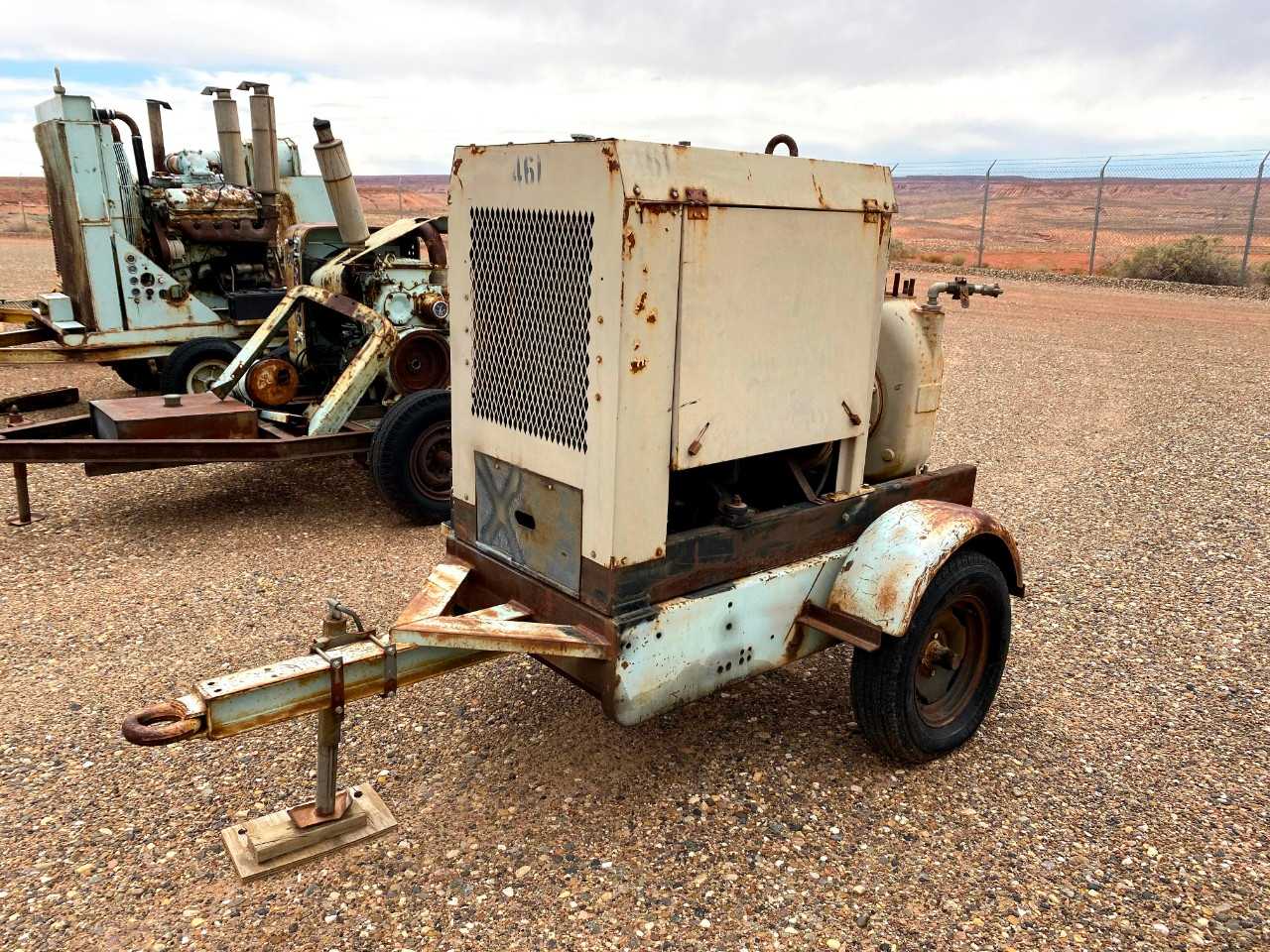 Gorman Rupp Trash Pump and Diesel Engine - PUMPS