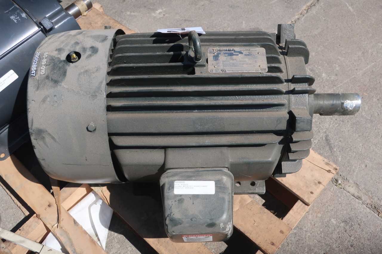 TOSHIBA B0304FLF3UMH02 MOTOR 460V 1770RPM 286T 4P - ELECTRIC MOTORS