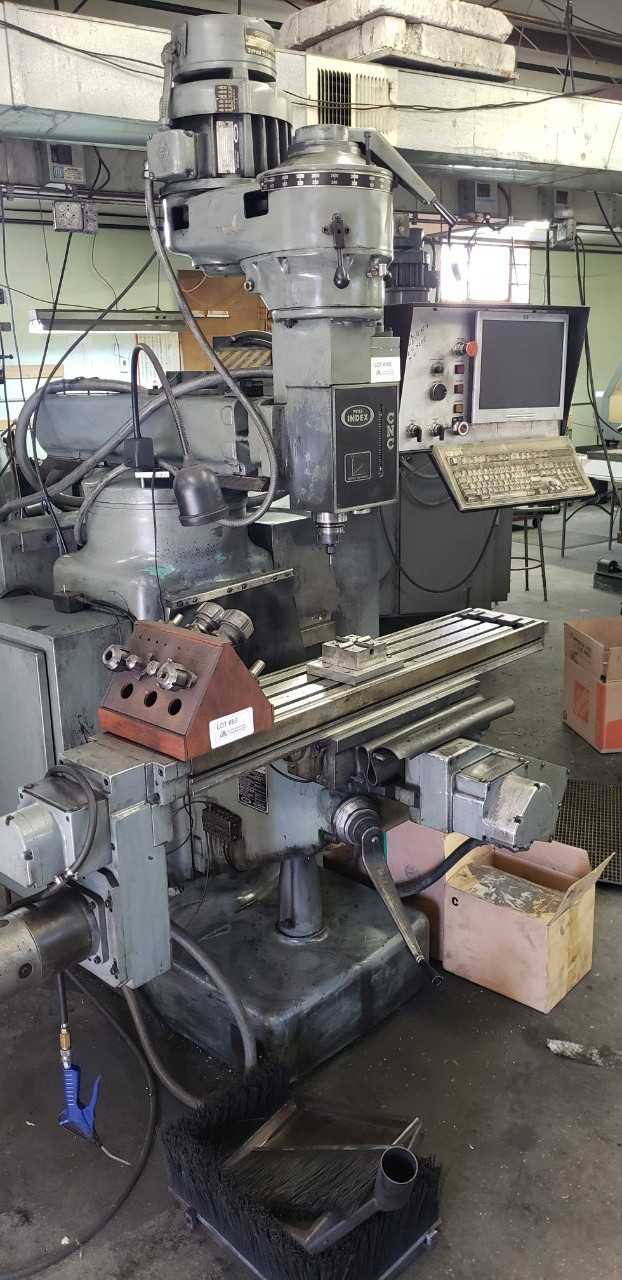 Wells Index 810 3-Axis CNC Vertical Knee Mill Vise Not Included - MILLING MACHINES Wells Index 810 3-Axis CNC Vertical Knee Mill Vise Not Included - MILLING MACHINES