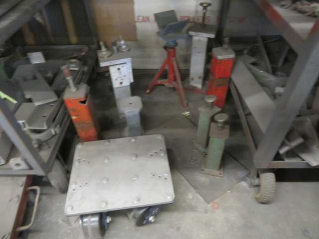 Miscellaneous Items LOT, Cart and Aluminum Stands - MISCELLANEOUS