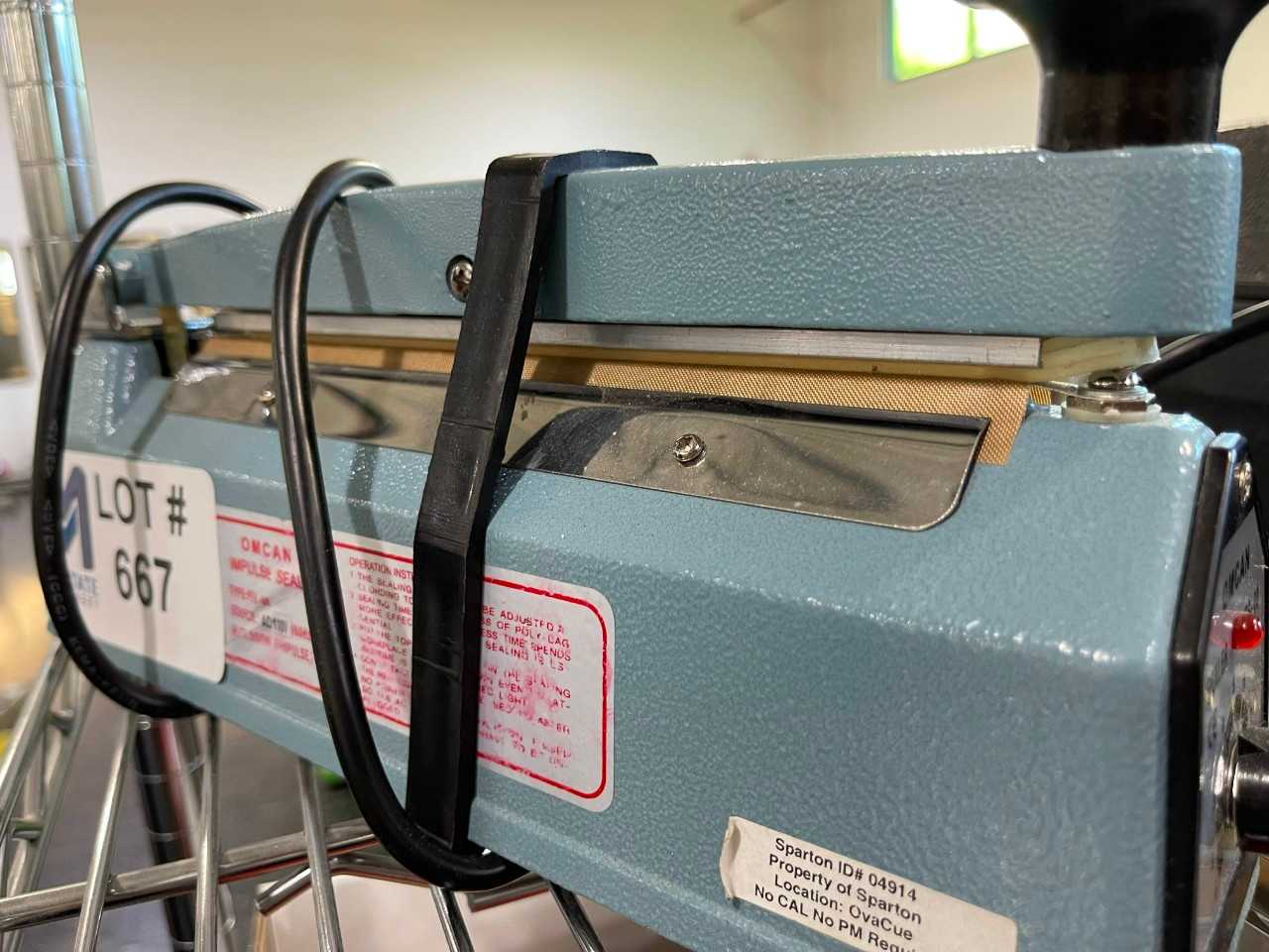 Omcan Impulse Sealer - PACKAGING