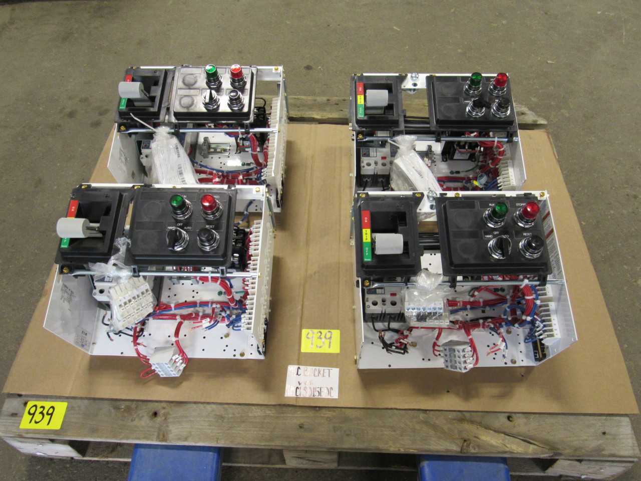 MCC buckets - MOTOR CONTROL CENTERS