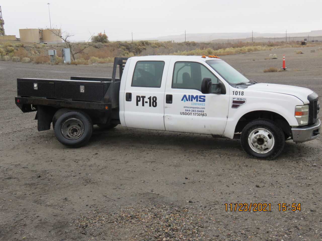 2008 Ford F350 (3053) - APT18 - HYDRO EXCAVATOR TRUCKS