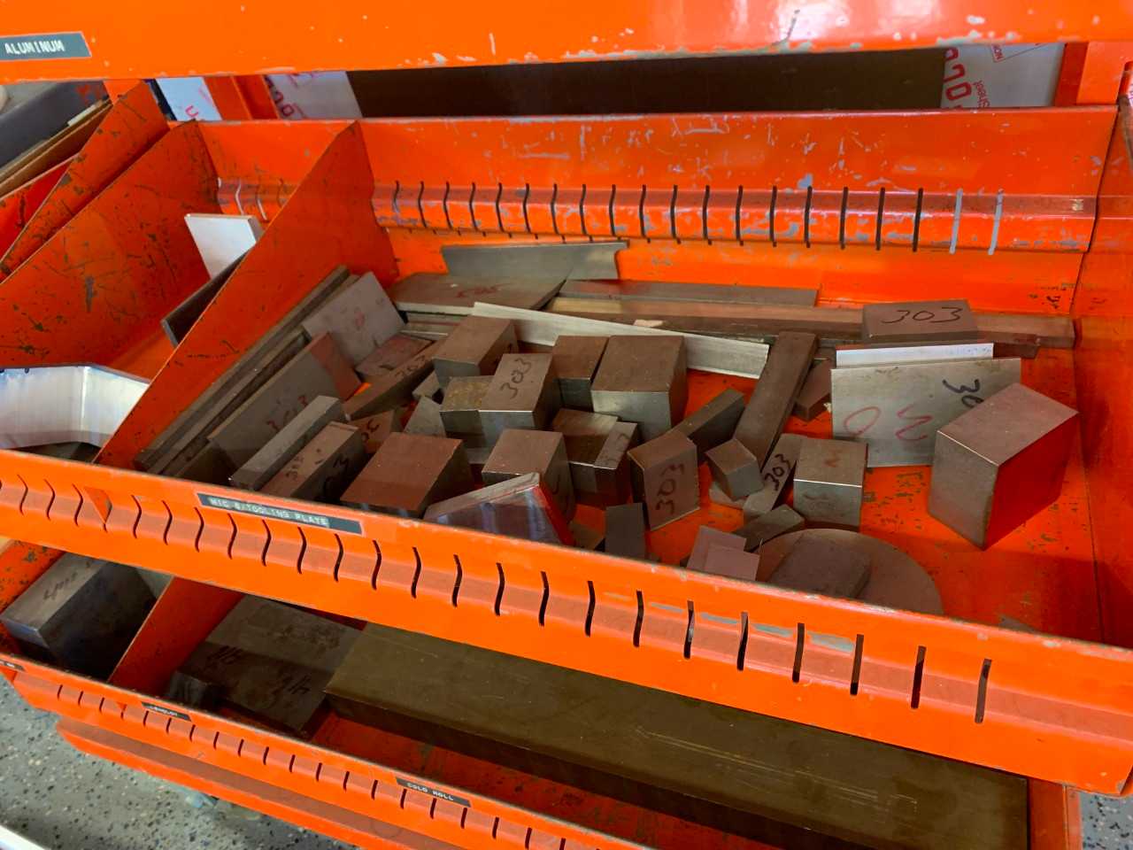 Miscellaneous Materials (Cart Not Included) - ROLLING CARTS