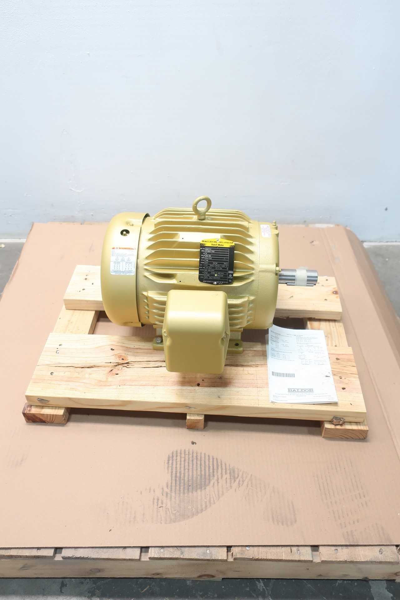 BALDOR EM3774T 215T 3PH 10HP 1760RPM 230/460V-AC AC MOTOR - ELECTRIC MOTORS BALDOR EM3774T 215T 3PH 10HP 1760RPM 230/460V-AC AC MOTOR - ELECTRIC MOTORS