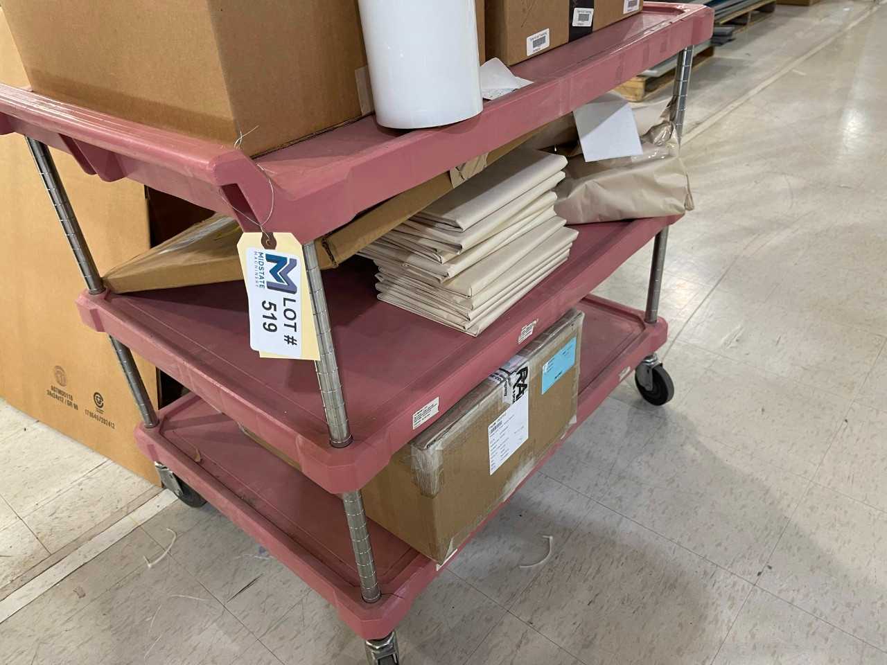 Rolling Cart No Contents - ROLLING CARTS