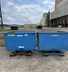 QTY 2 - SELF DUMPING HOPPER - SELF DUMPING HOPPERS