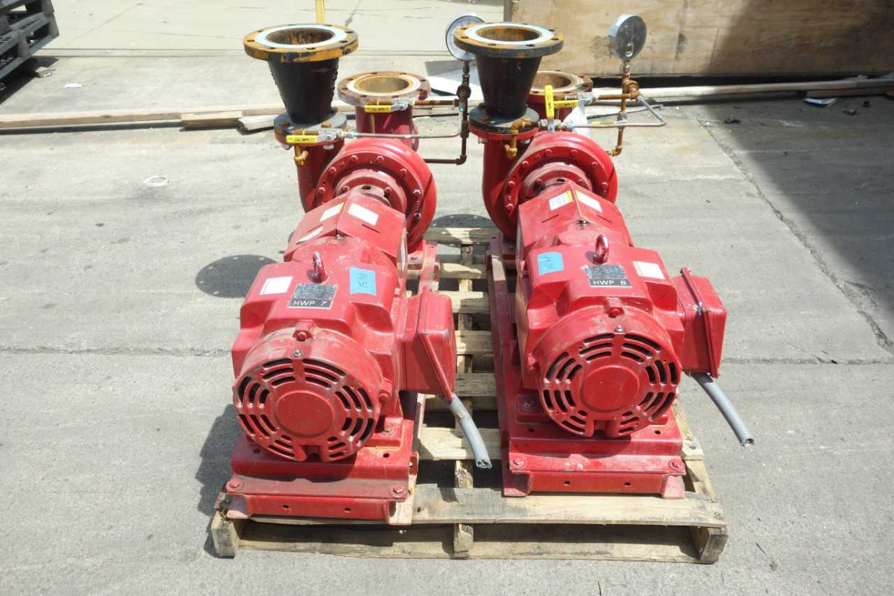 LOT OF 2 BELL & GOSSETT 1510 BF 9.125 CENTRIFUGAL PUMPS - CENTRIFUGAL PUMP