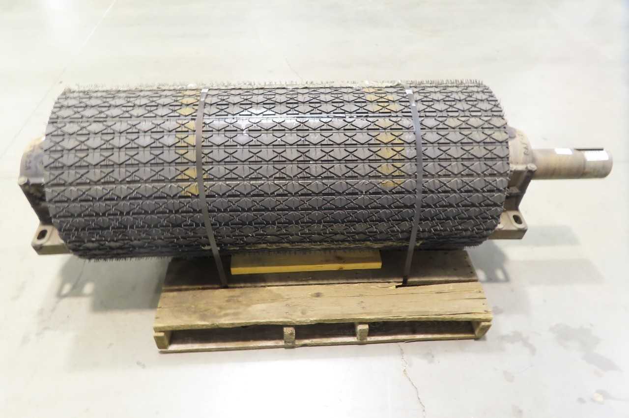 BOLIDEN ALLIS PULLEY DRIVE ROLLER 58IN LENGTH 24IN DIAMETER W/ DODGE SAF-XT528 BEARINGS - BEARINGS