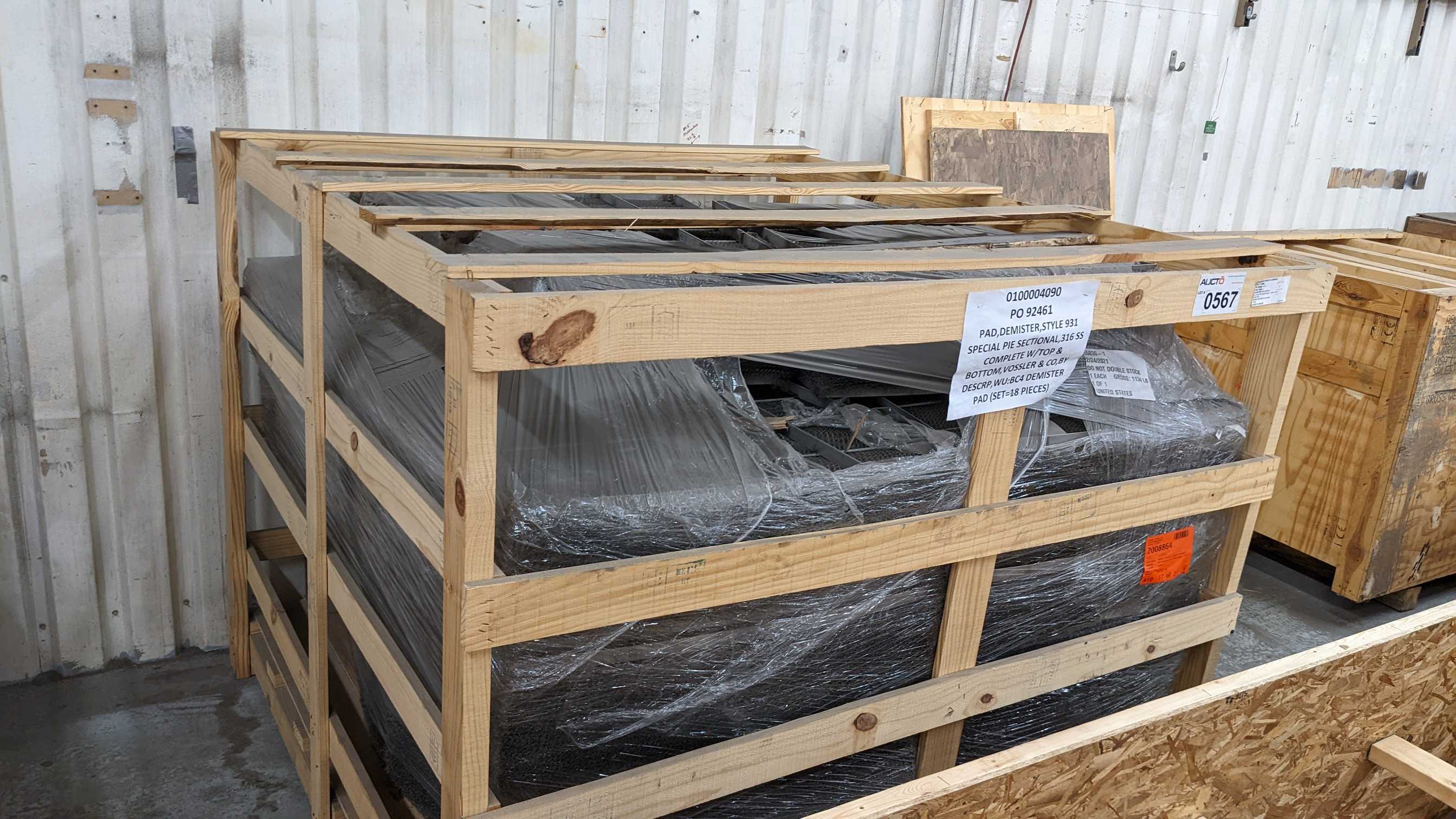 DEMISTER PAD - PROCESS EQUIPMENT