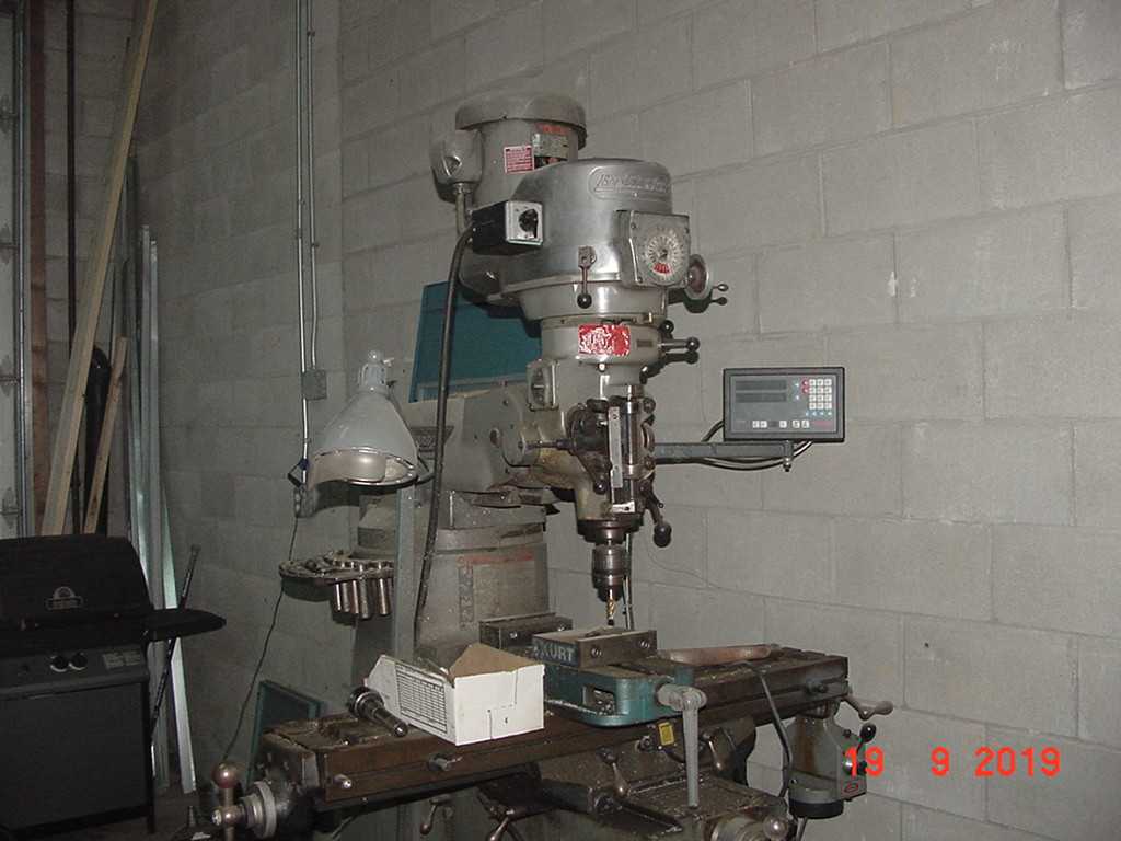 Bridgeport Milling Machine - MILLING MACHINES