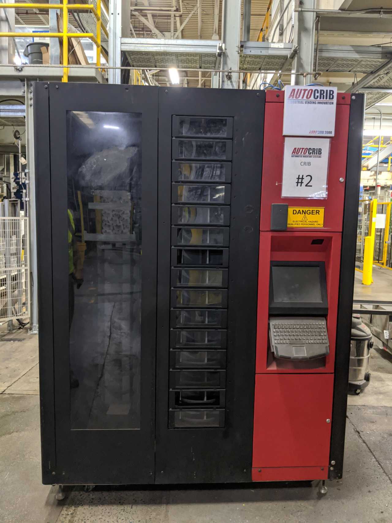 RoboCrib 2000 Model E Industrial Vending Machine - TOOL STORAGE