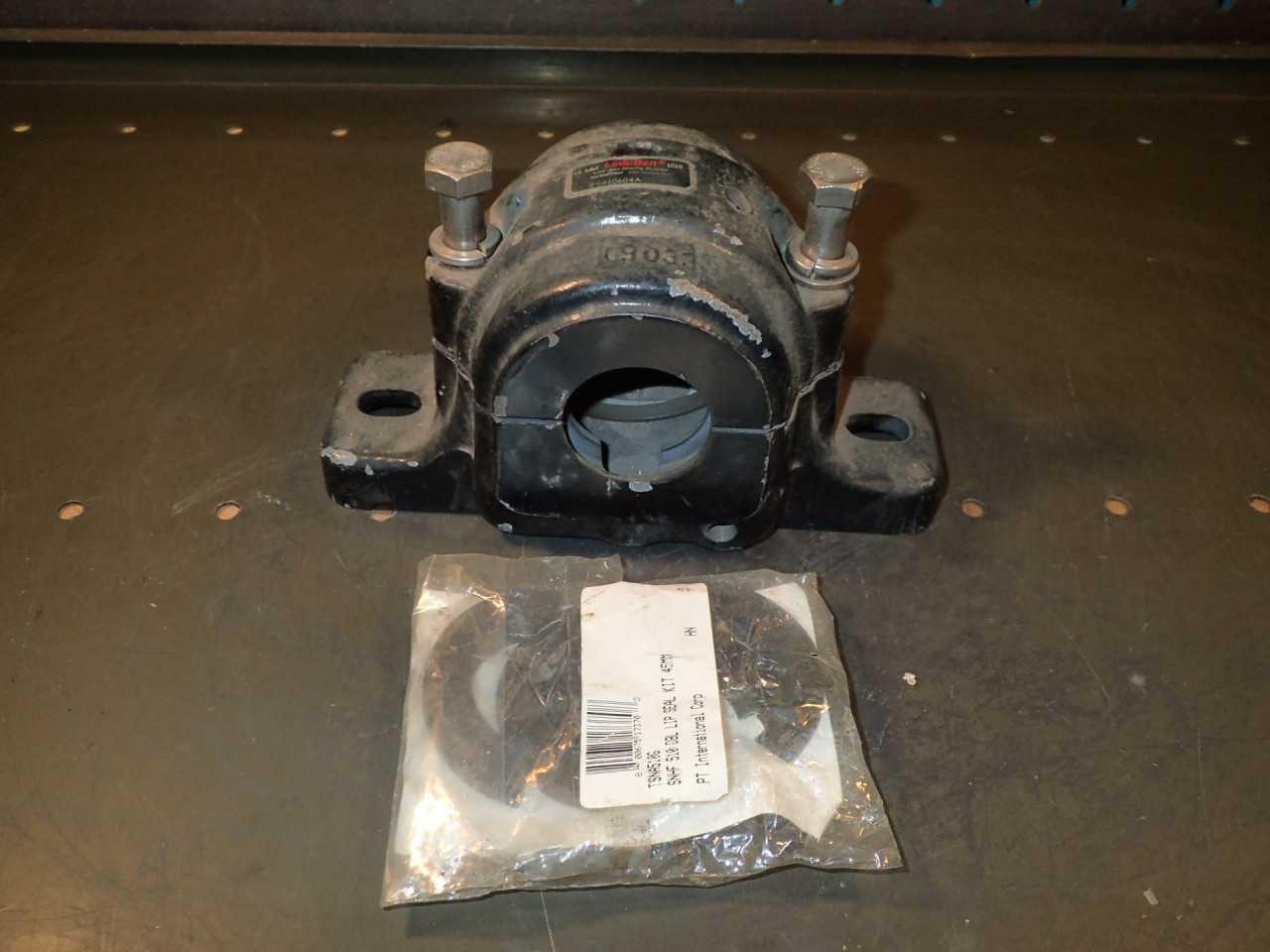 Link-Belt BY410604A 45mm Pillow Block Bearing Housing with TSNA510G Seal Kit NOS - BEARINGS