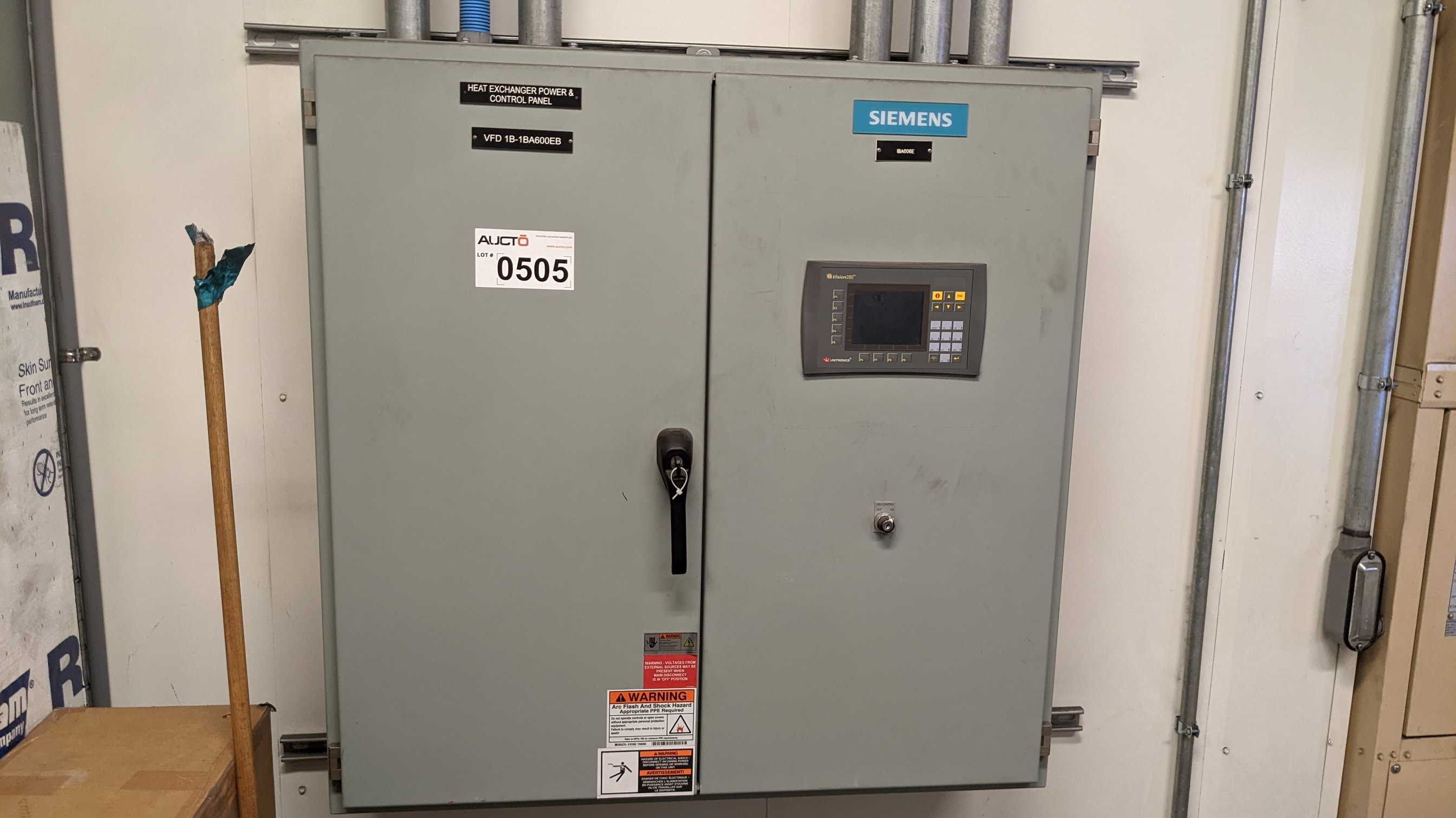 SIEMENS CONTROL PANEL - AUTOMATION & CONTROLS