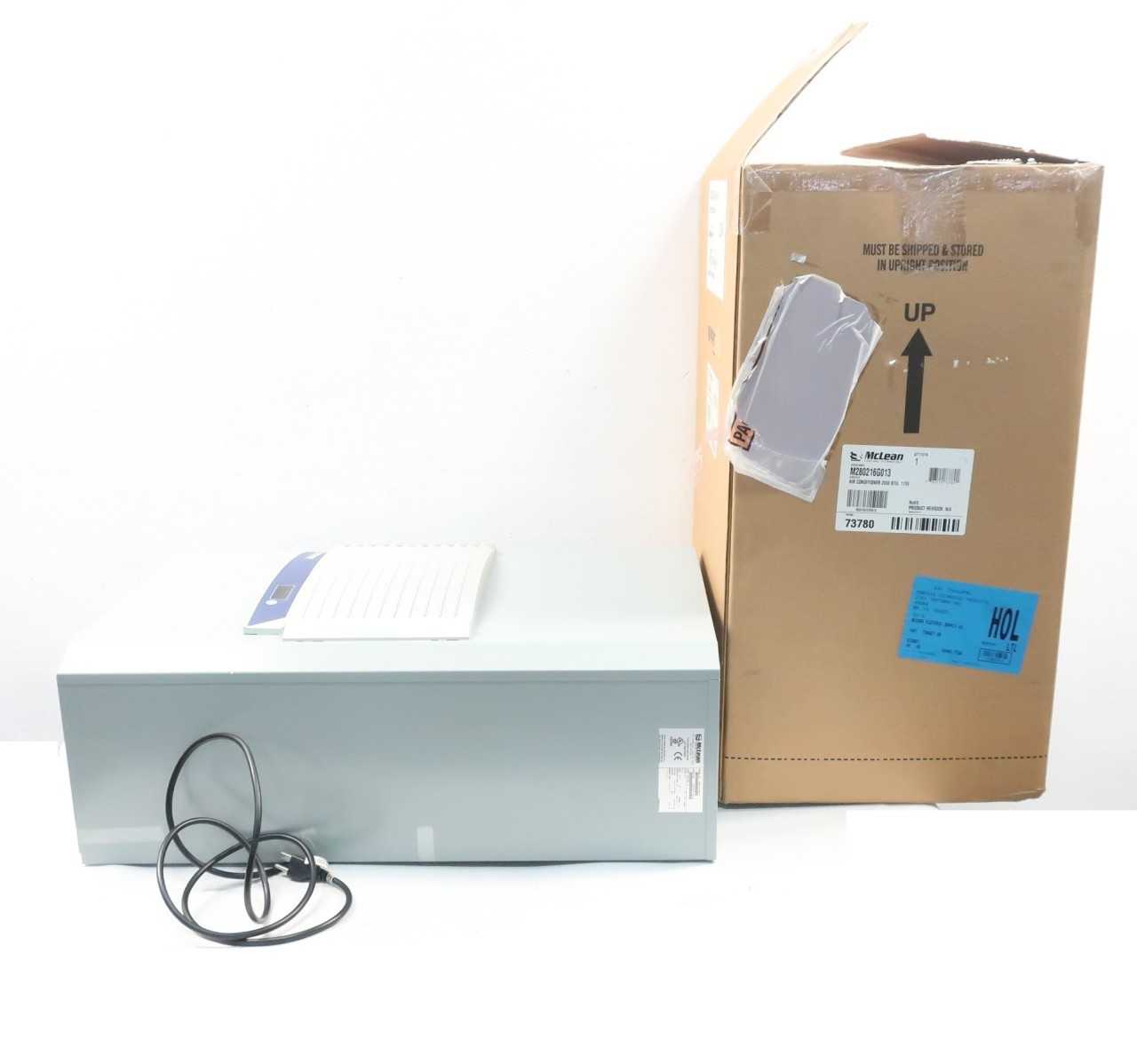 MCLEAN M280216G013 2000BTU/HR 115V-AC ENCLOSURE AIR CONDITIONER - AIR CONDITIONER MCLEAN M280216G013 2000BTU/HR 115V-AC ENCLOSURE AIR CONDITIONER - AIR CONDITIONER