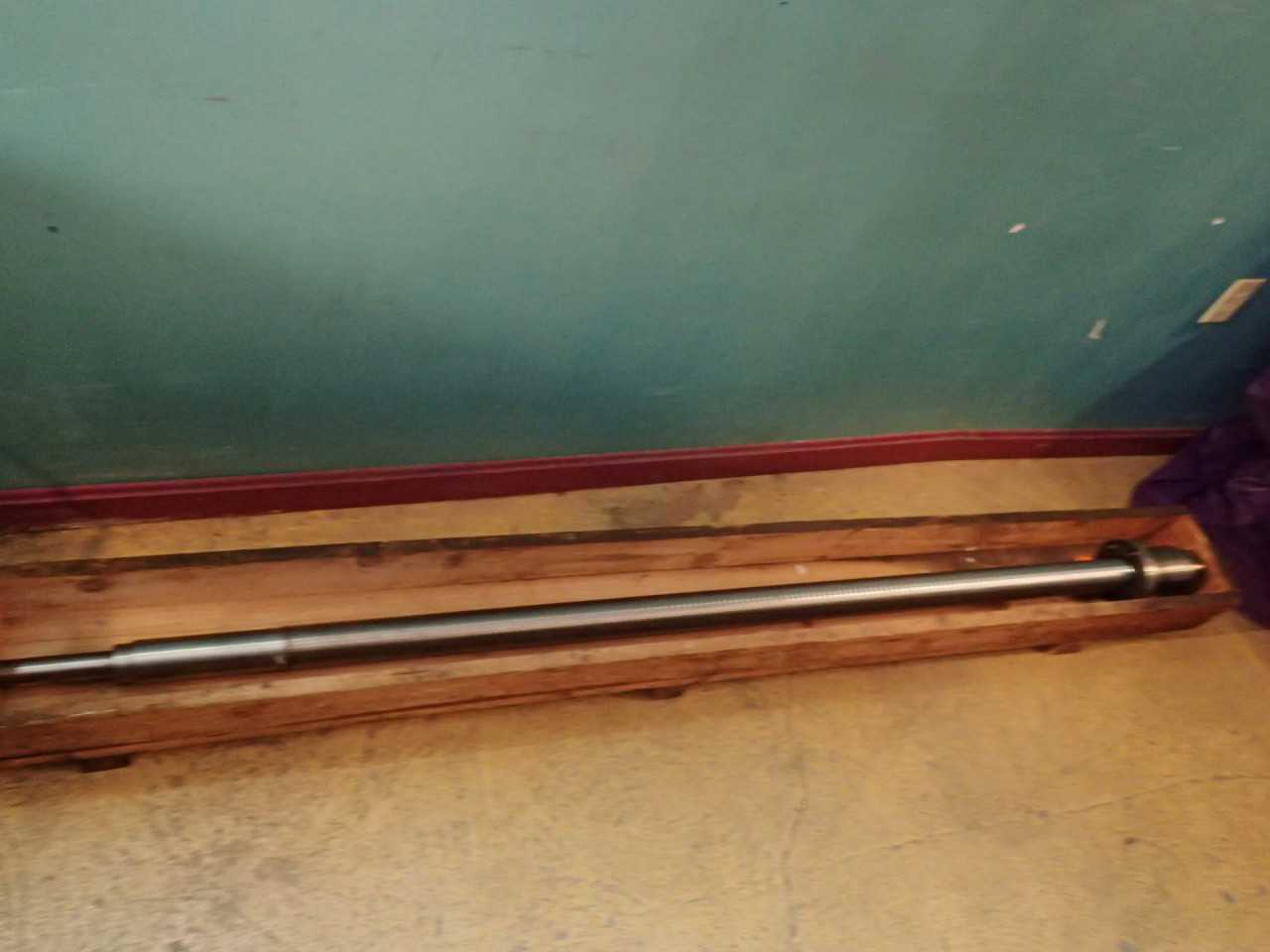 Star 10mm Pitch 60mm OD Ball Screw: 1500mm Travel, 80-1/2" OAL, 35mmx1.5 End NOS - MACHINING ACCESSORIES & TOOLING