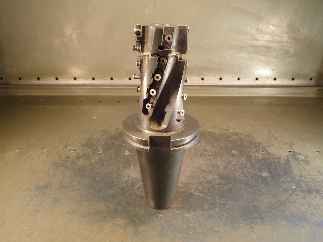 Ingersoll Max-I-Pex 26J4P2548R01 Indexable Carbide Shoulder Mill: 4" LOC, CAT-50 - MILLING TOOLS