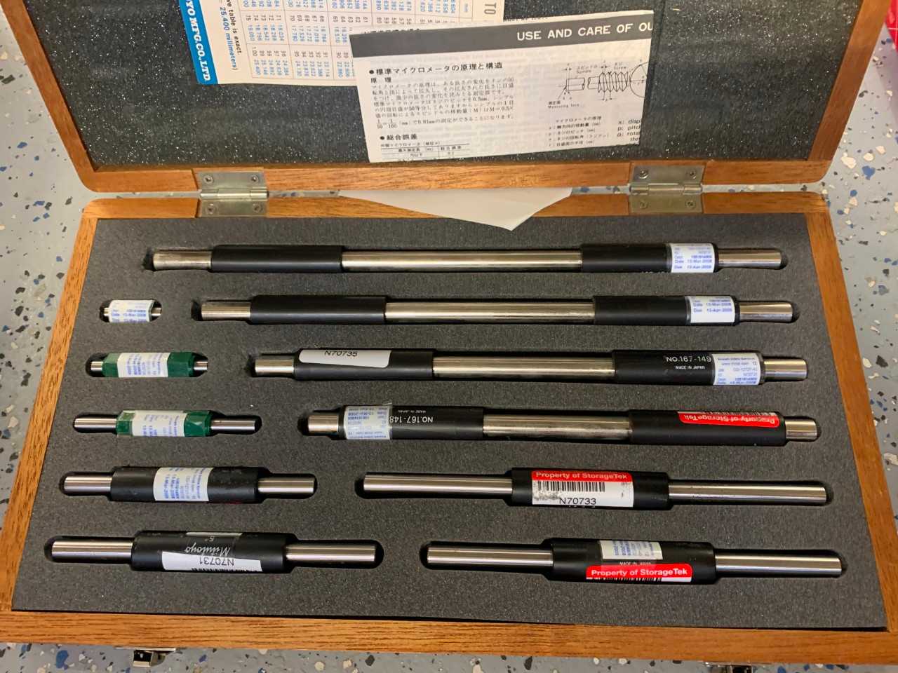 Mitutoyo Pin Micrometer Set - PROCESS EQUIPMENT