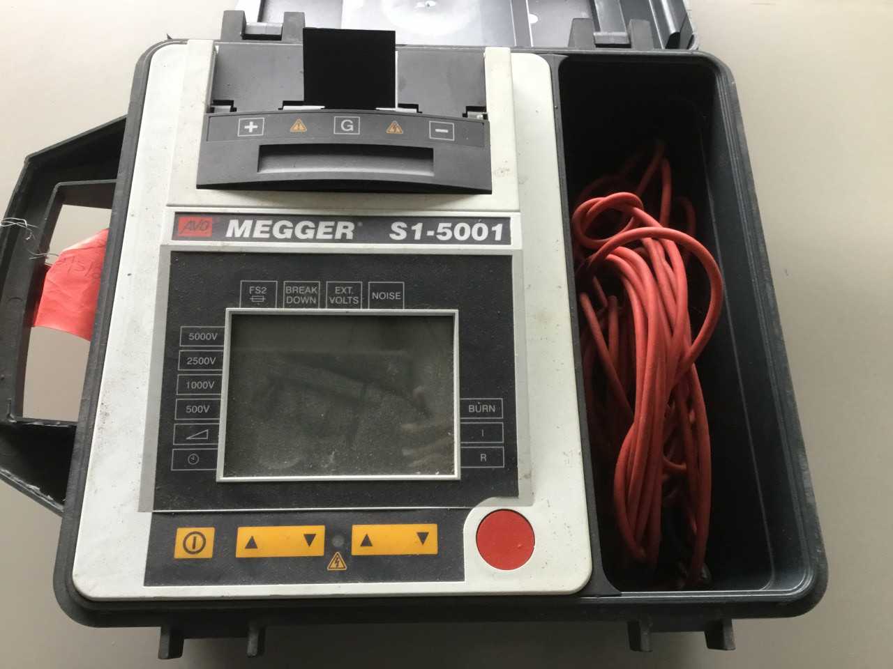 AVO Megger S1-5001 - ELECTRICAL TESTING EQUIPMENT