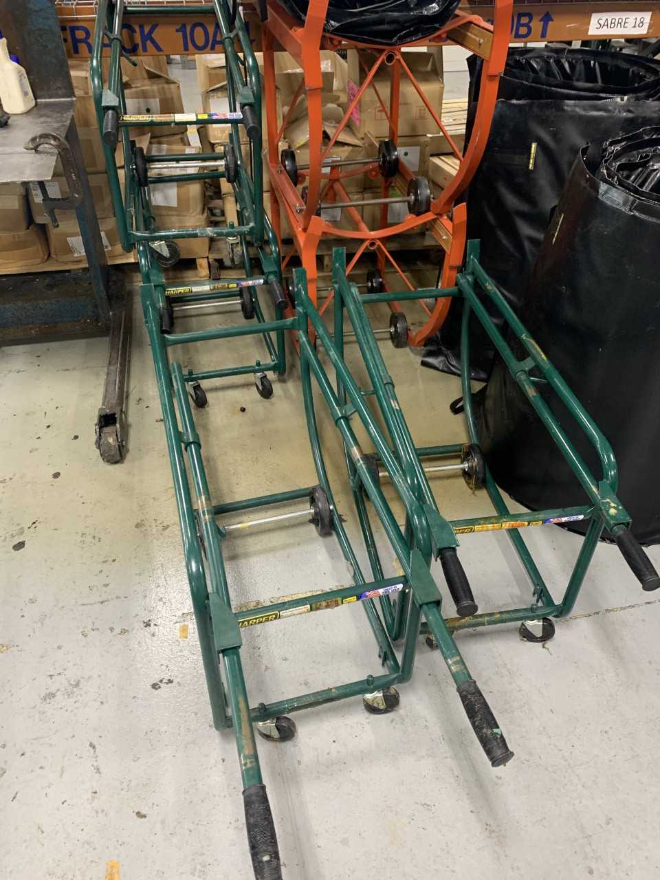 Drum Dollies Lot of 7 - MATERIAL HANDLING