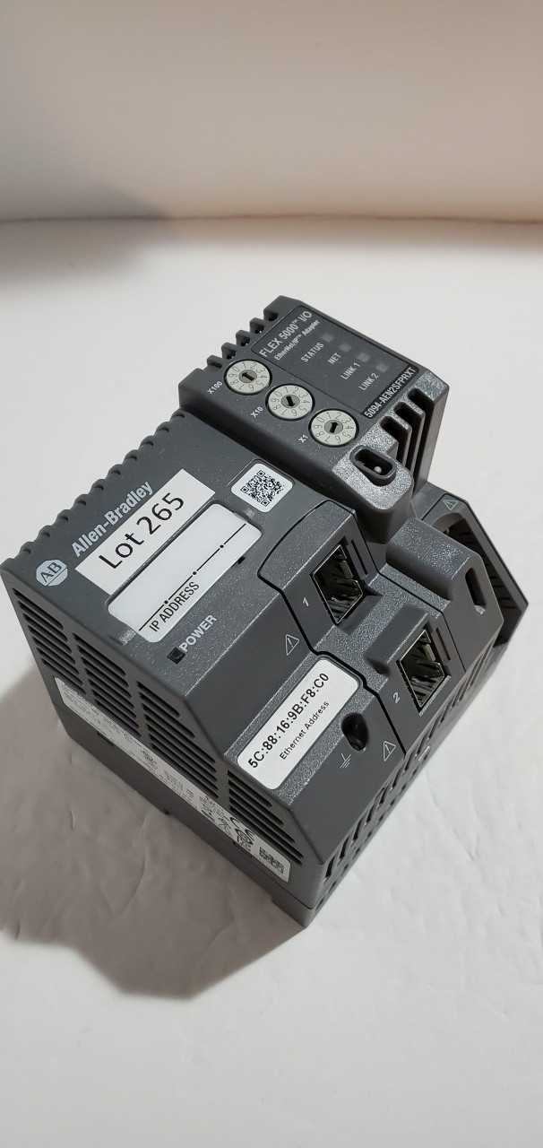 Allen Bradley Flex 5000 Ethernet Adapter - INDUSTRIAL PARTS