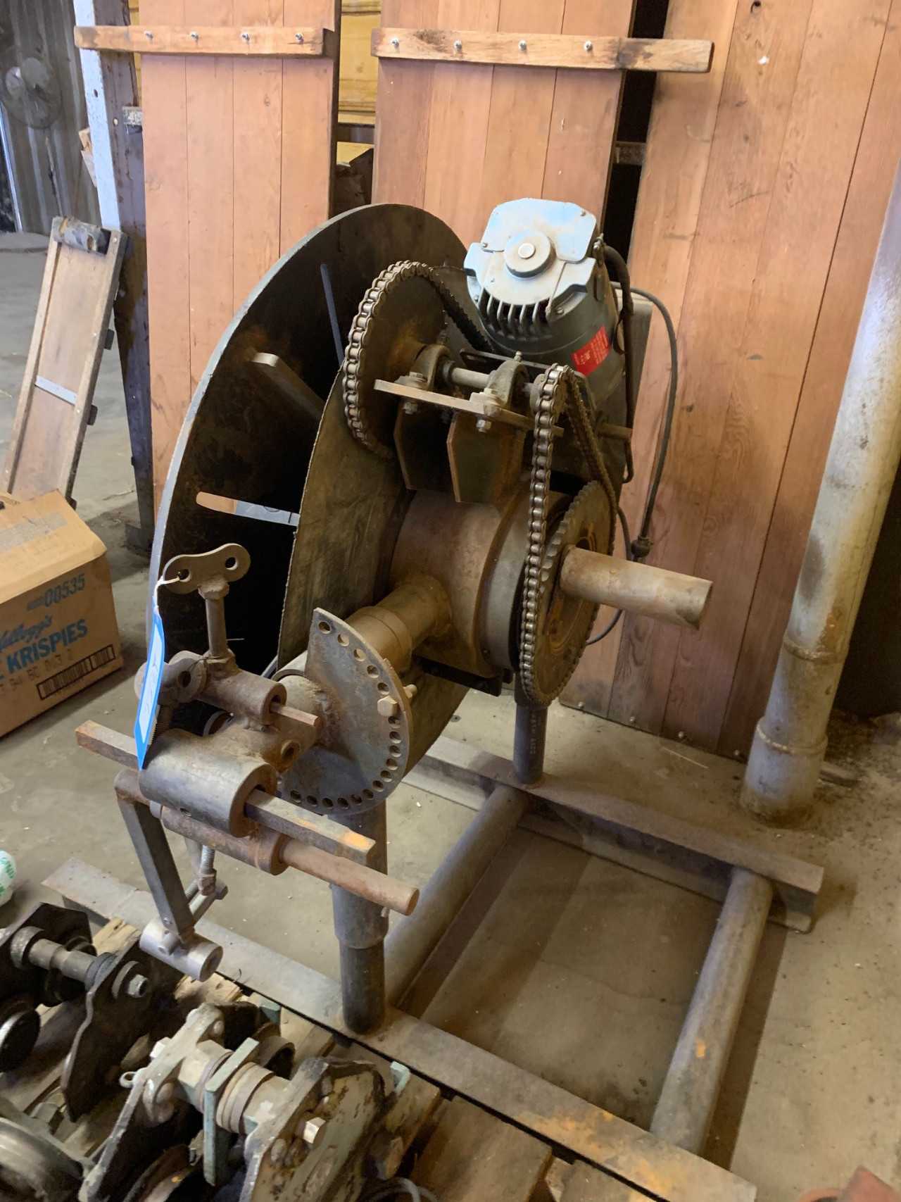 Large Motorized 3 jaw indexer - PALLET JACKS