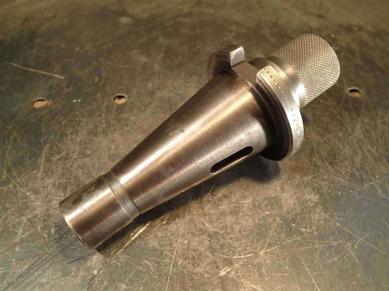 Erickson Morse Taper #2 (MT2 2MT) Drill Holder: NMTB-40 Taper Shank - HOLEMAKING TOOLS