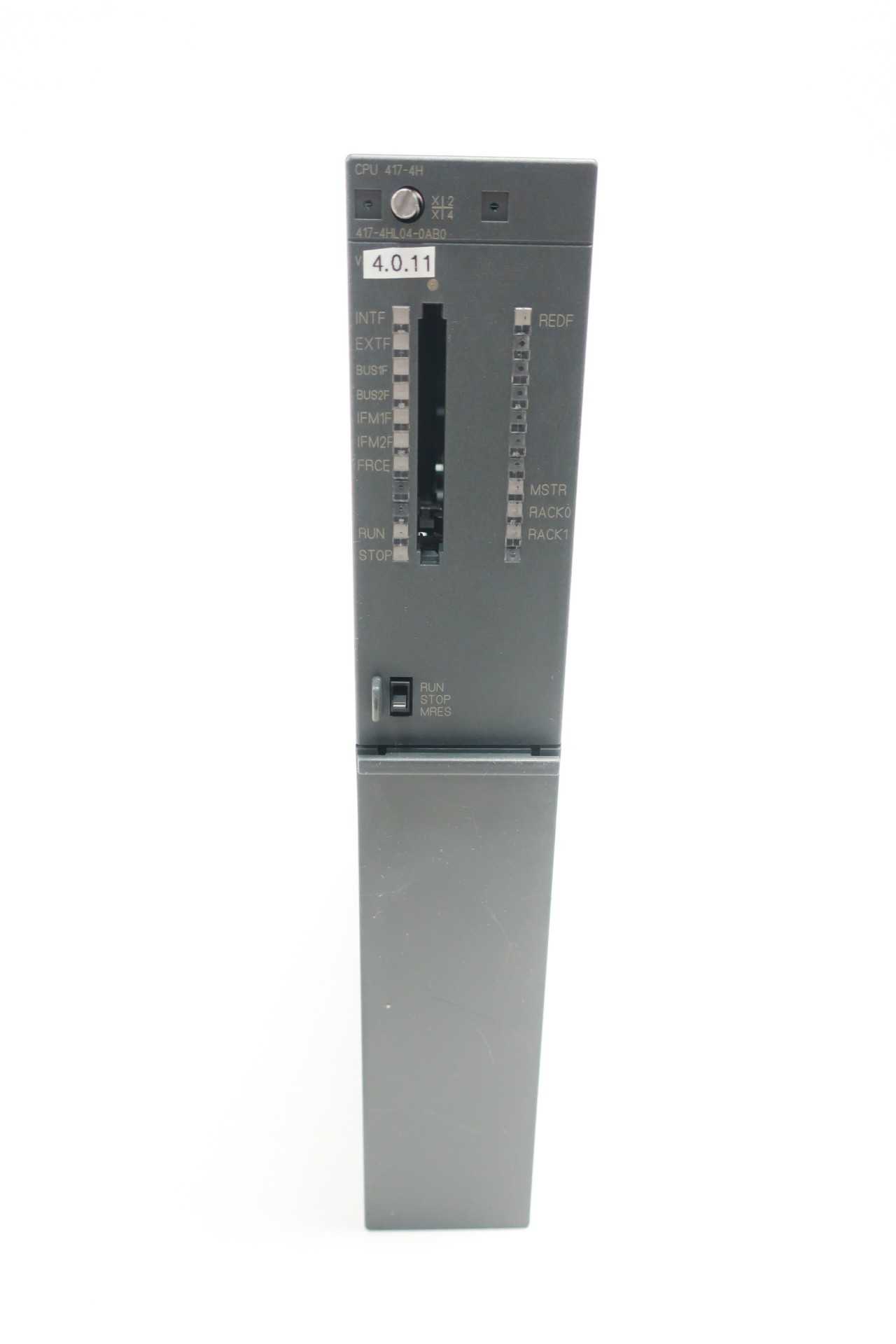 SIEMENS 6ES7417-4HL04-0AB0 SIMATIC S7 CPU PROCESSOR MODULE - AUTOMATION & CONTROLS