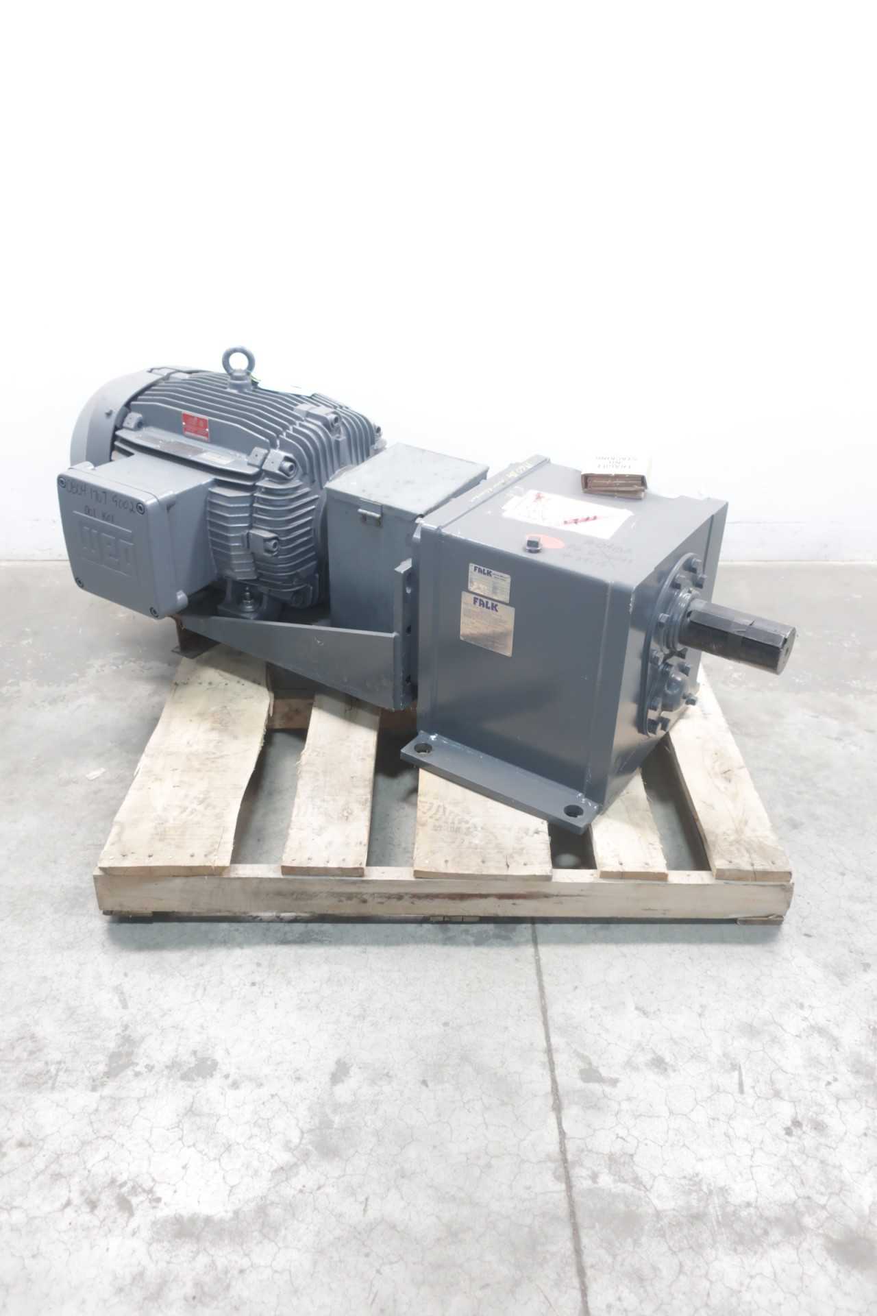 WEG FALK ULTRAMAX 75HP GEARMOTOR 230/460V-AC 128.02RPM 3PH - ELECTRIC MOTORS WEG FALK ULTRAMAX 75HP GEARMOTOR 230/460V-AC 128.02RPM 3PH - ELECTRIC MOTORS