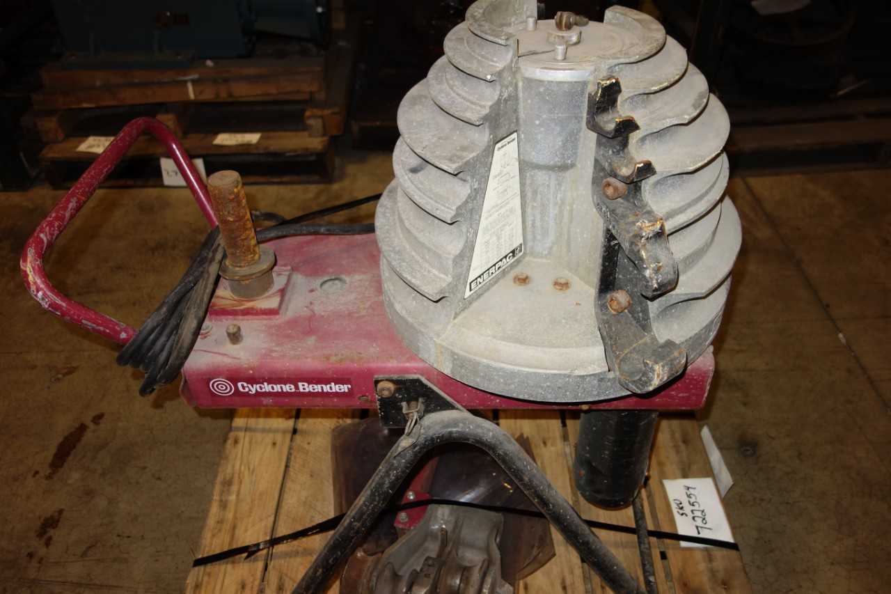 ENERPAC CYCLONE CONDUIT BENDER B-2000 115V-AC 15A - ELECTRIC MOTORS