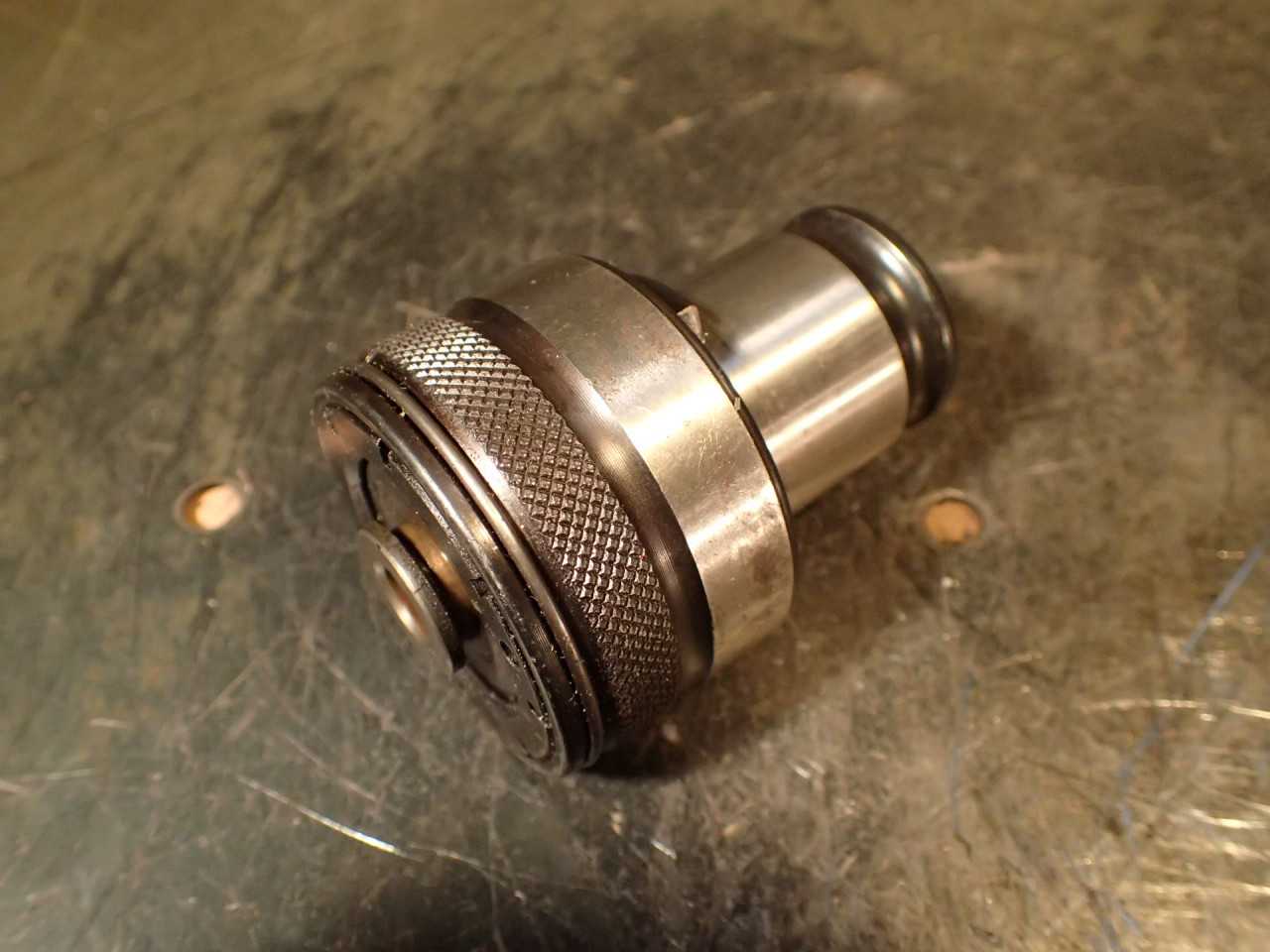 1/2" M12 Tap Adapter Quick Change Collet: Bilz WE-3 Shank Used in Good Condition - HOLEMAKING TOOLS
